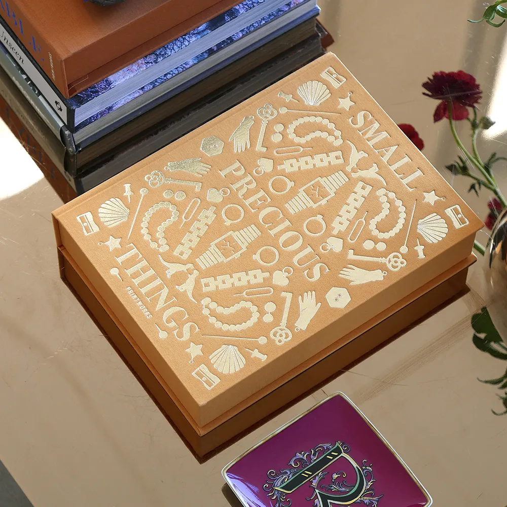 Storage box - Precious Things, Yellow