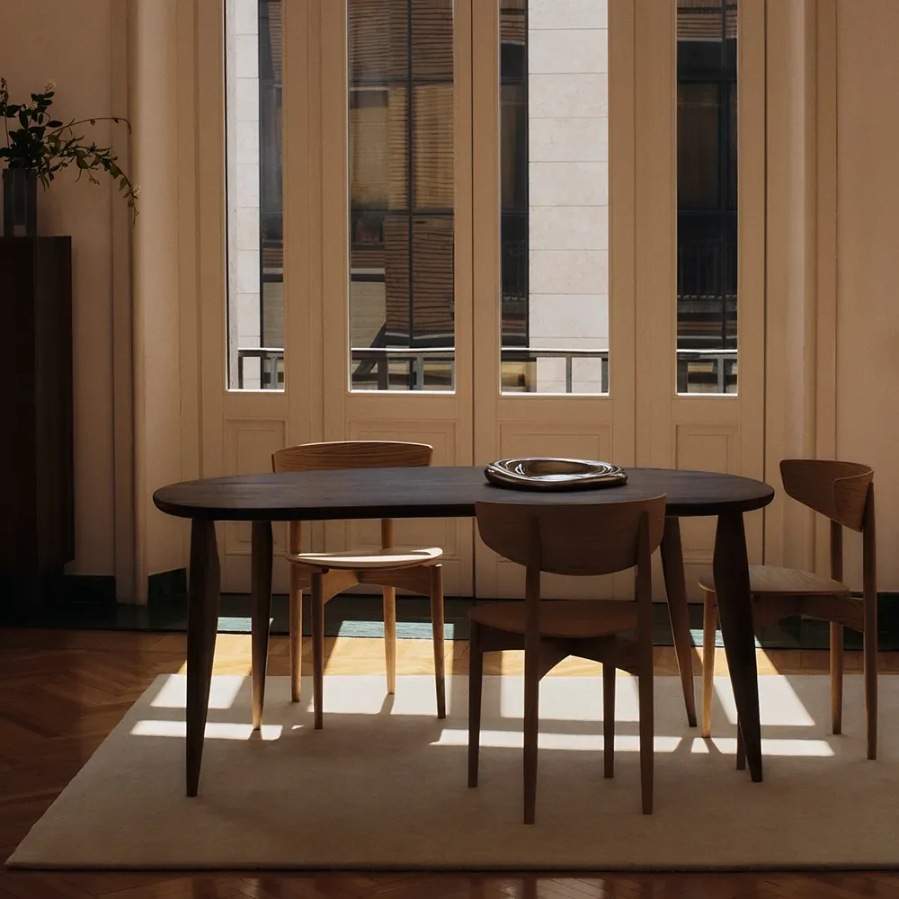 Table Feve in Walnut