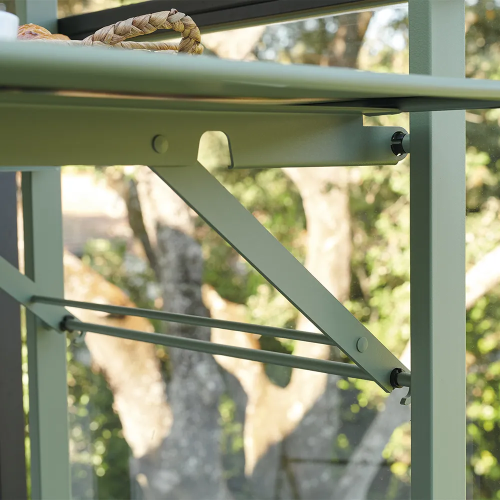 Bistro balcony table 57 x 77 cm Cactus