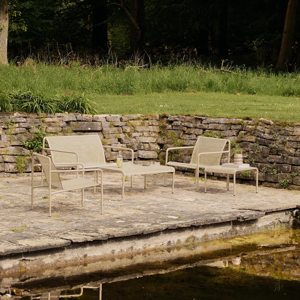 Dapple Coffee Table 114x57 cm Cashmere