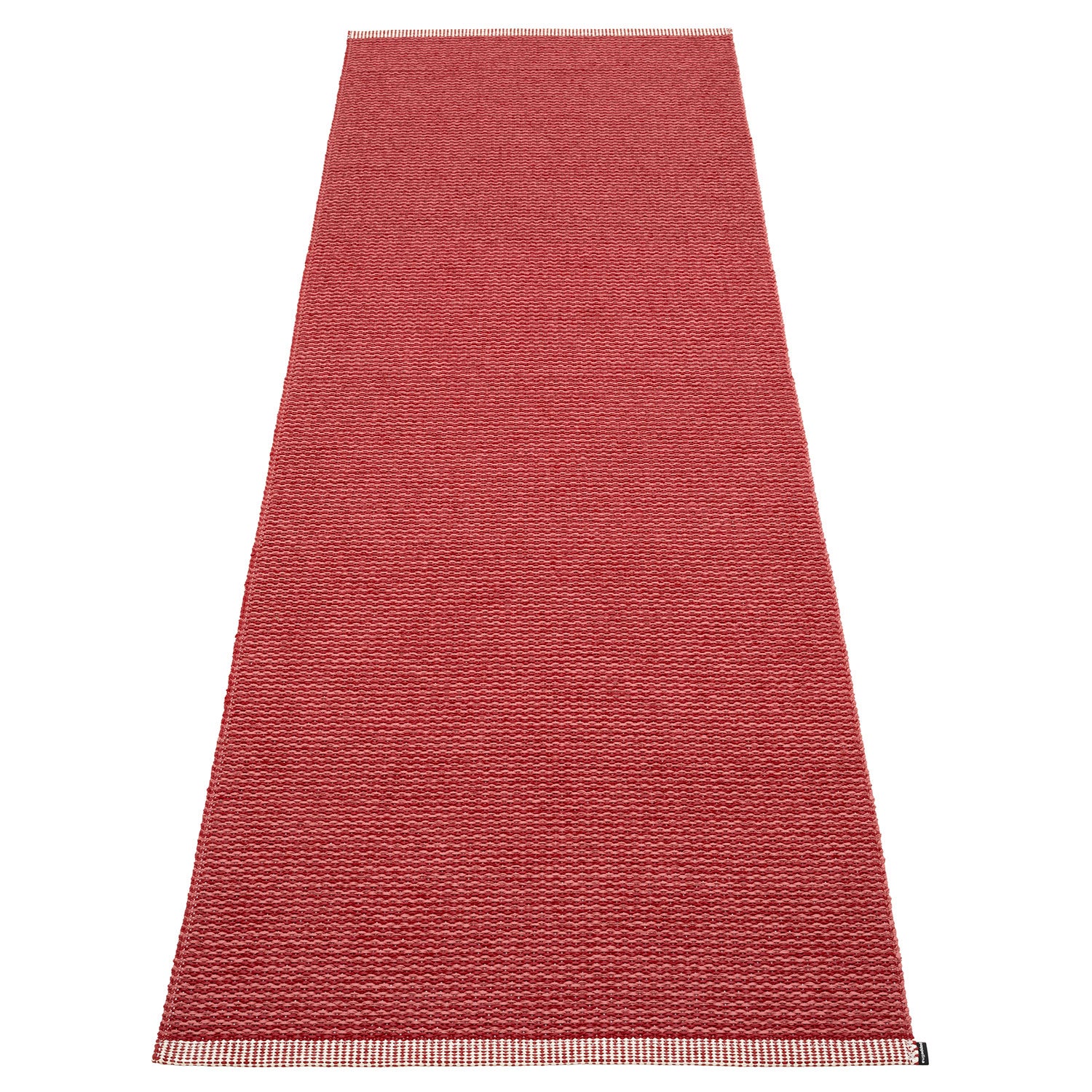 Mono Carpet 70x200 cm blush / dark red