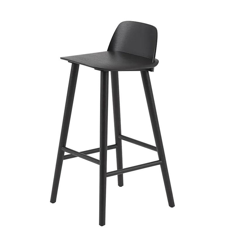 Nerd bar stool 75 cm - Black