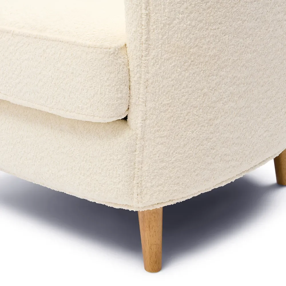 Armchair Rue Royale Ivory White