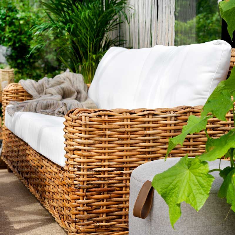 Rossvik 2.5-seater sofa natural/white