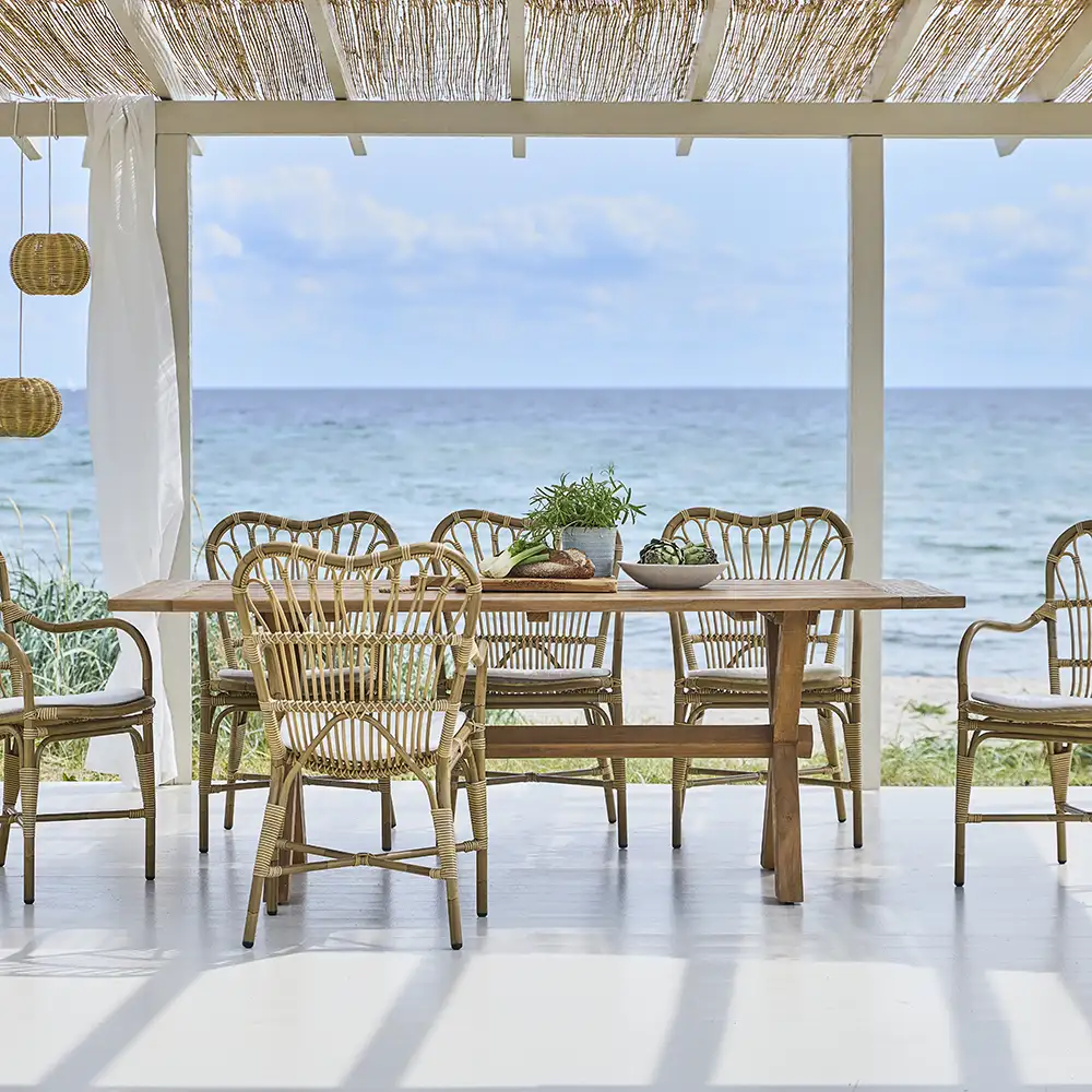 Colonial Dining table 300x100 cm teak