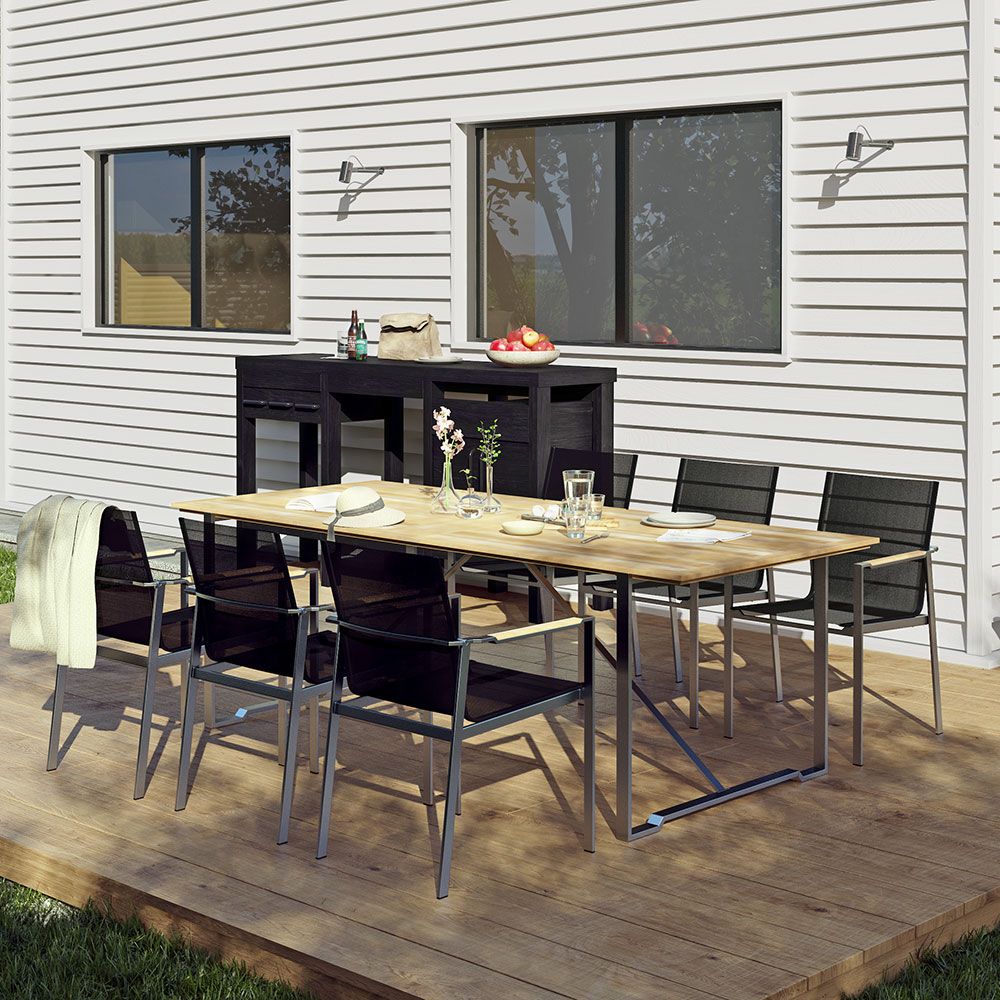 Gotland Dining Table 95X220Cm 