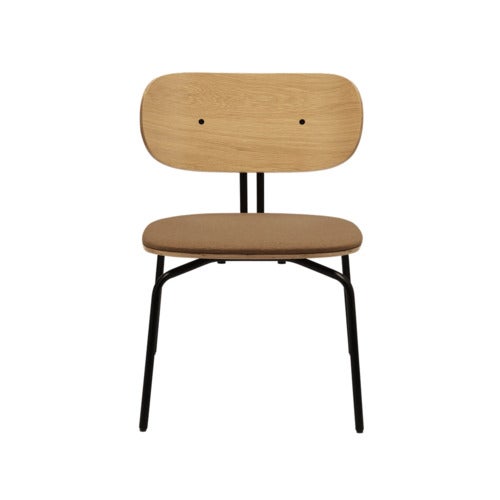Curious Lounge Chair Oak/Black Sugar Brown