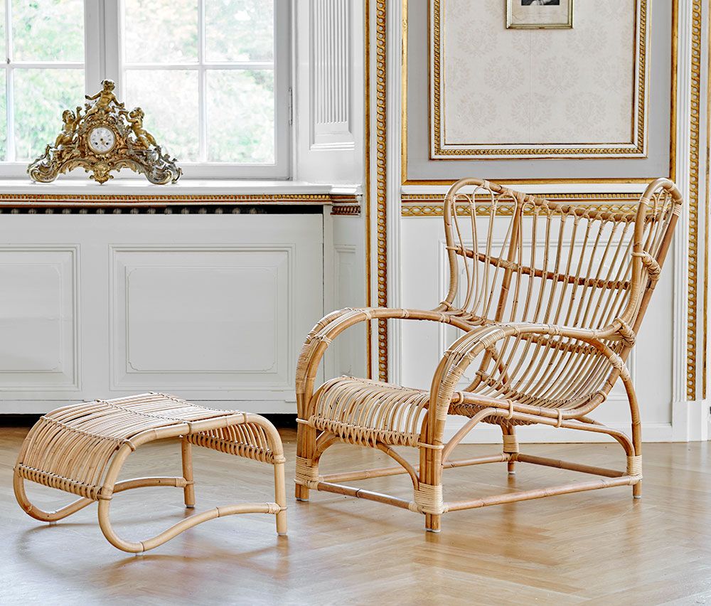 Teddy Rattan Armchair Natural