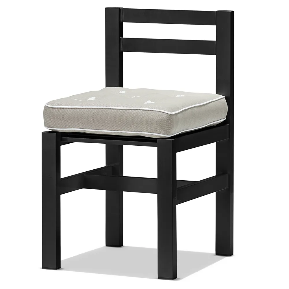 Chair Black Aluminium