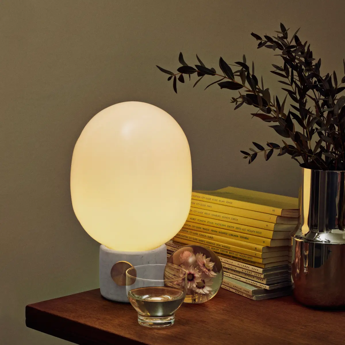 JWDA Table Lamp Concrete Light Grey Small