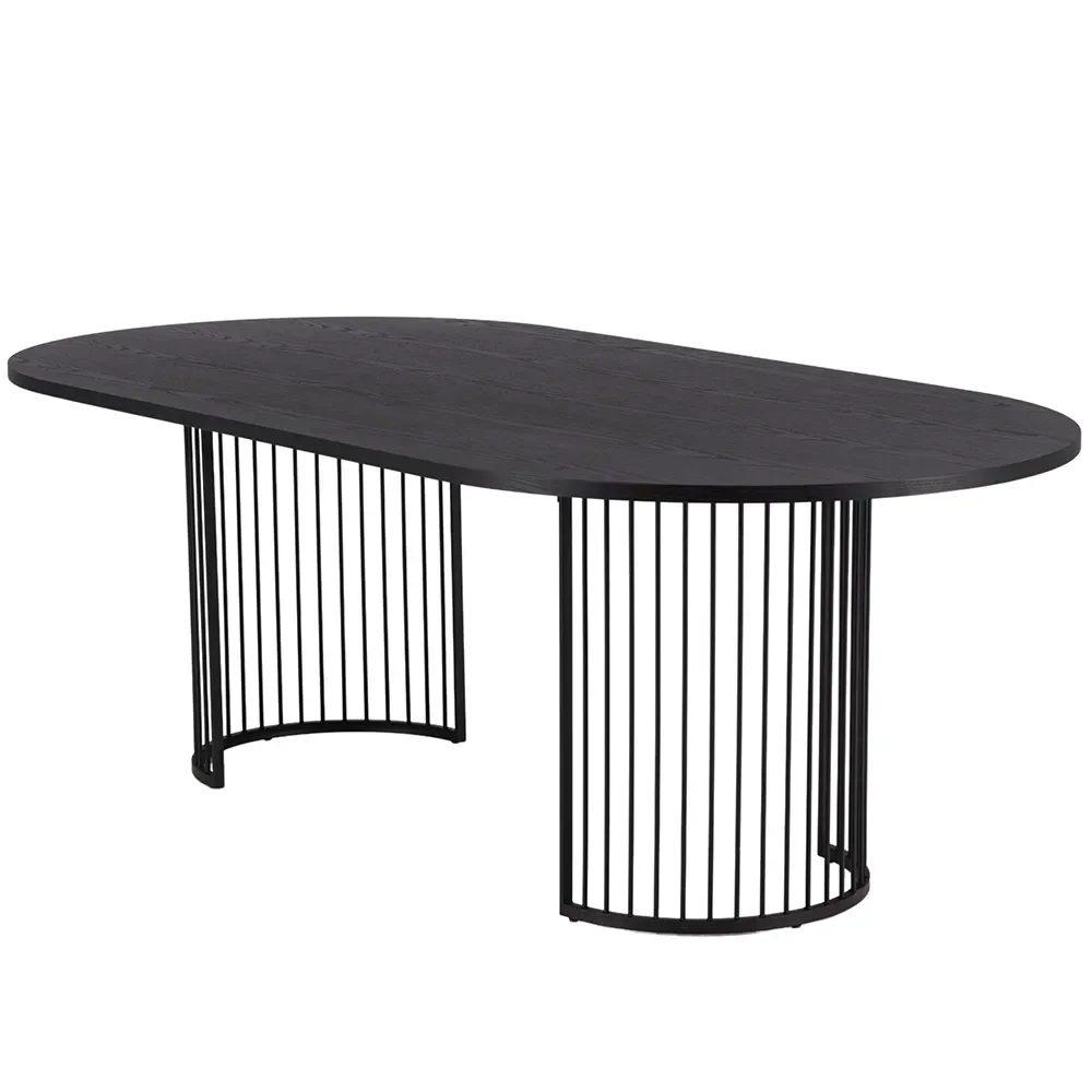 Hamneskär dining table 110x220 cm Black