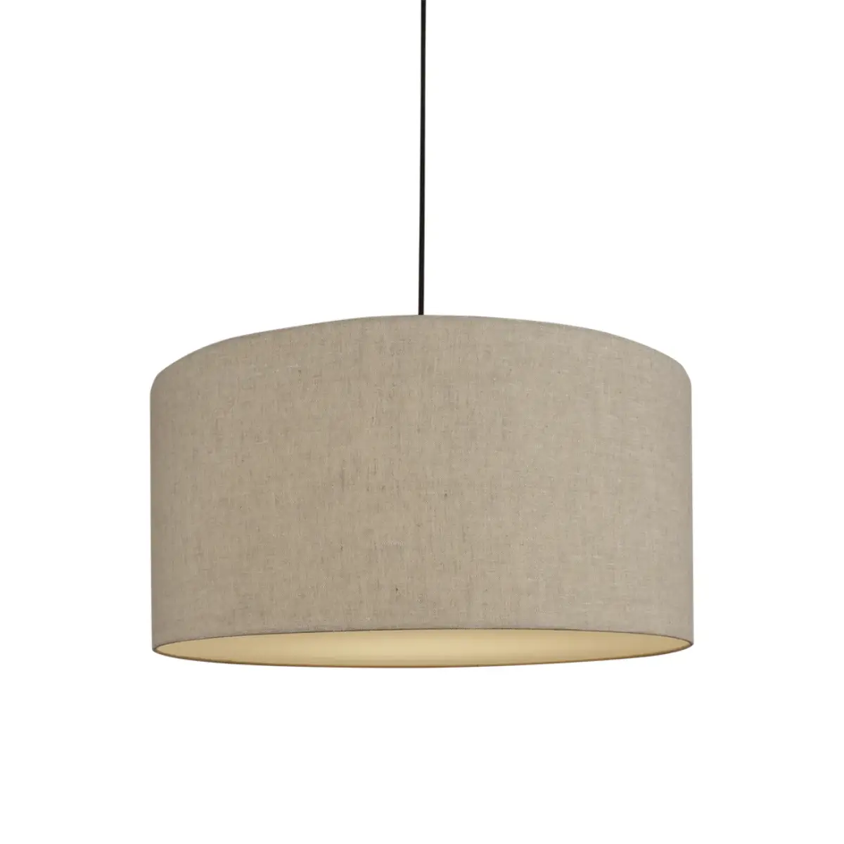  Pendant Soft Ø60 linen natural/metallic bronze