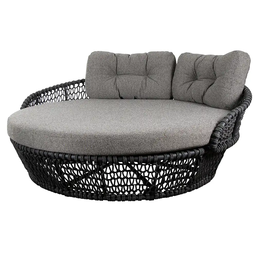 Ocean cushion set Dark grey for daybed
