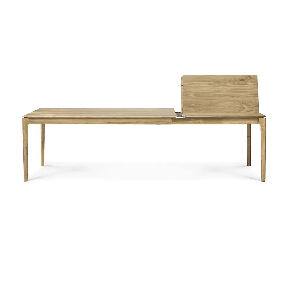 Bok Dining table 100x180-280 cm Oak
