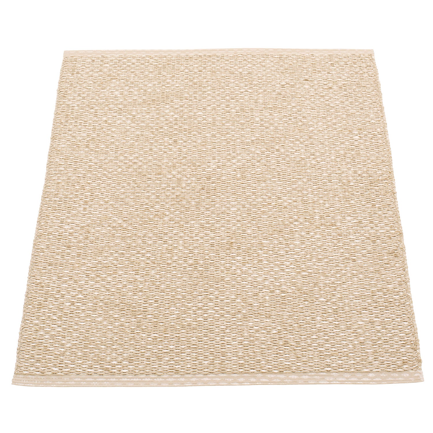 Svea Carpet 70x90 cm beige / champagne metallic