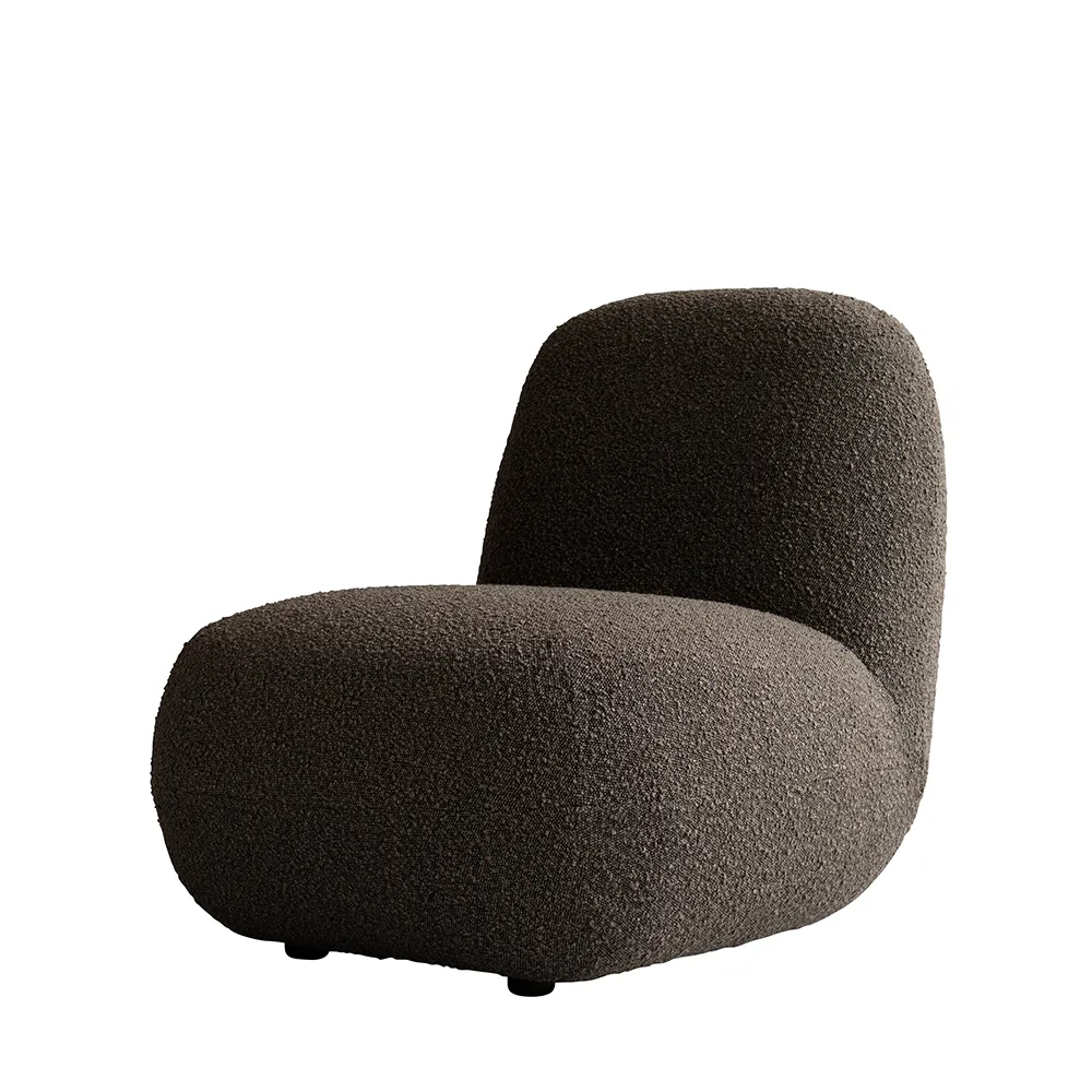 Toe Armchair Flat - Deep Taupe