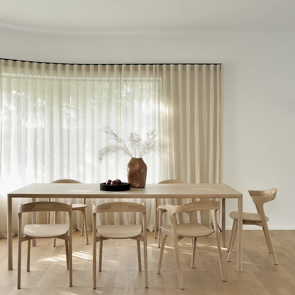 Air Dining table 100x240 cm Oak