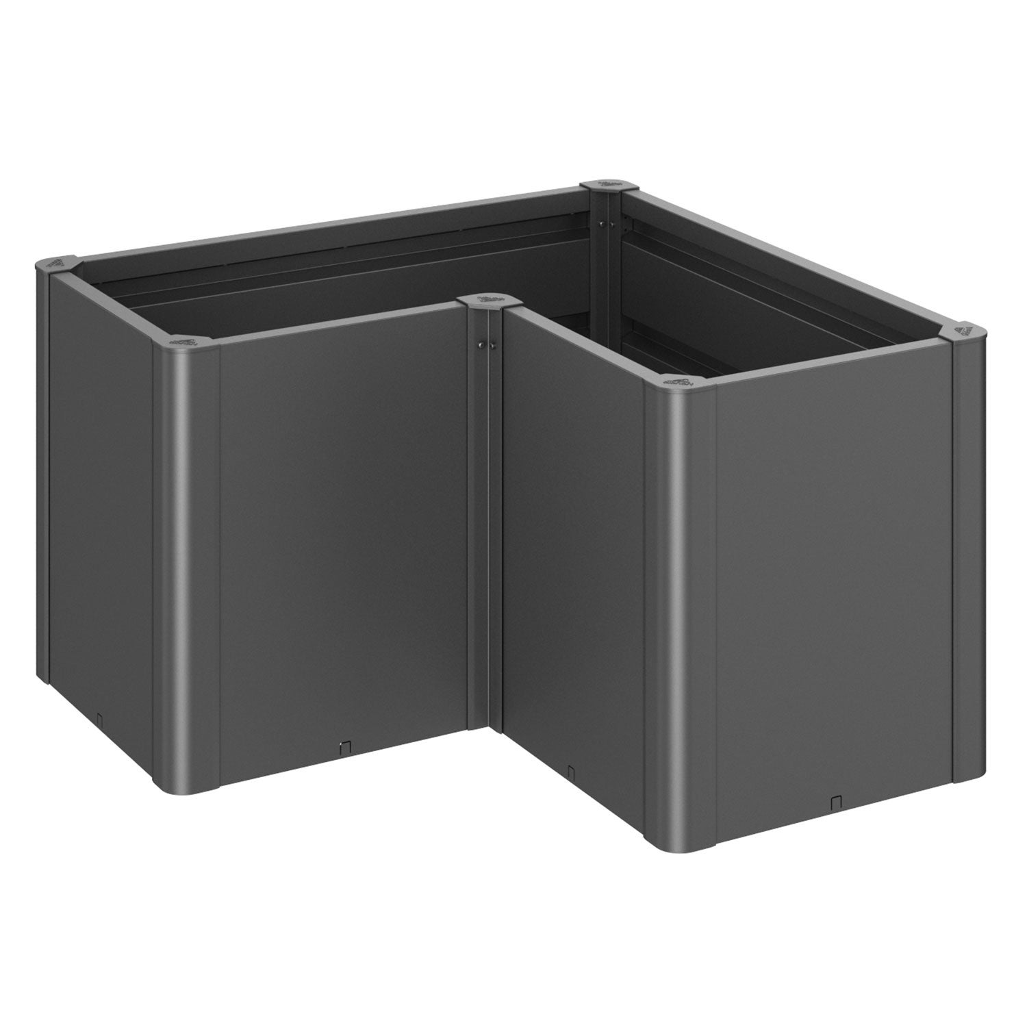 Belvedere planting bed midi size l100 metallic dark grey Biohort
