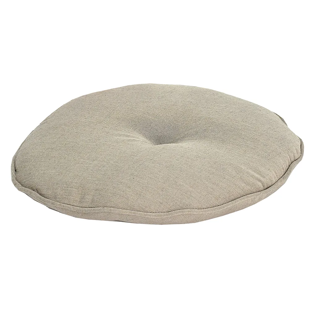 Vienna seat cushion round 37 cm Beige