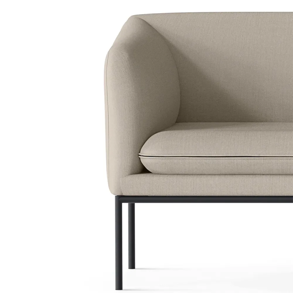 Sofa 2-Seater Turn Hot Madison Sand