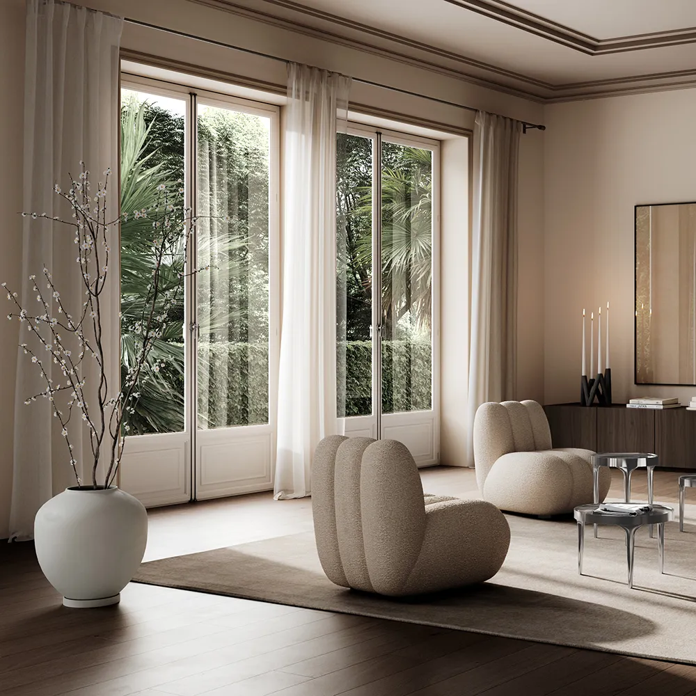 Sunao vase Hexa - Birch