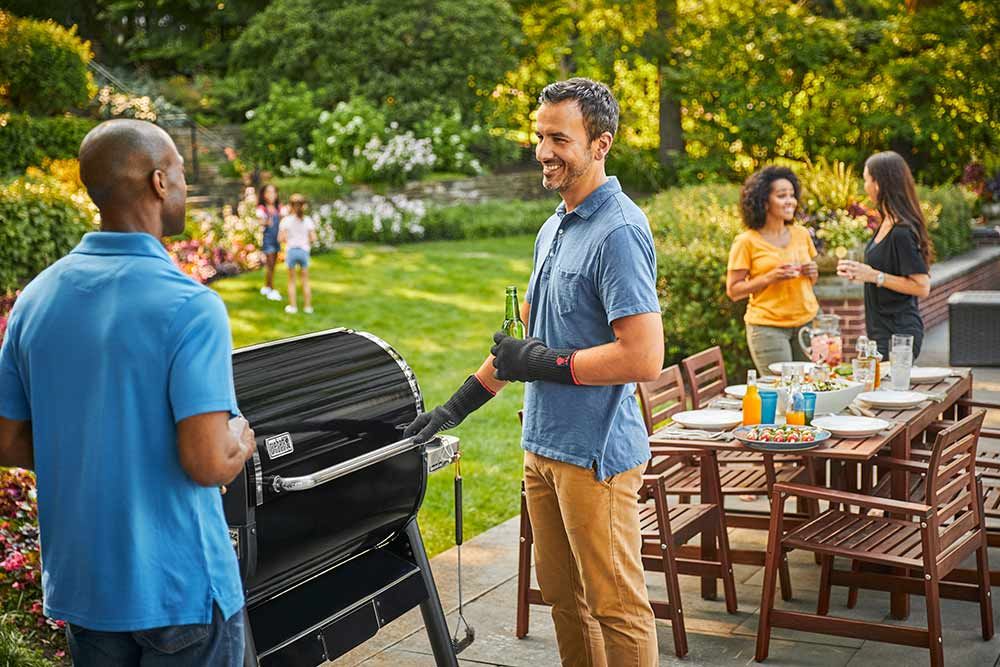 Smoke fire ex4 gbs pellet grill black