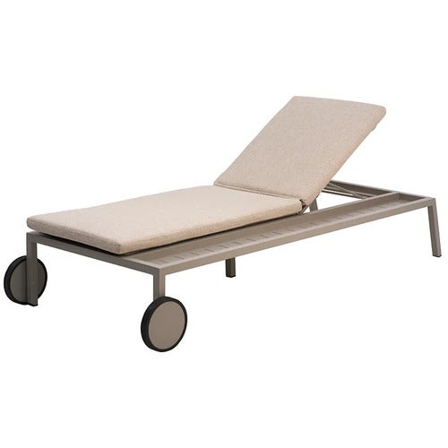 Samvaro sun lounger  Khaki / Sand