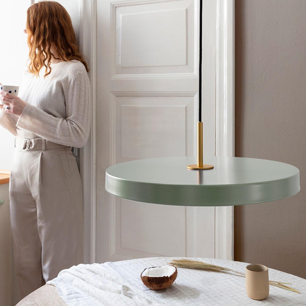 Asteria Pendant lamp Medium Ø43 cm Nuance Olive