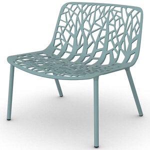Forest lounge armchair Light Blue