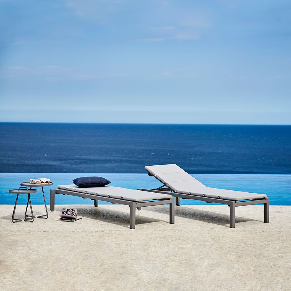 Relax Sunbed Grey