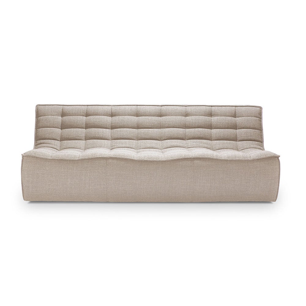 N701 3-seater sofa Beige