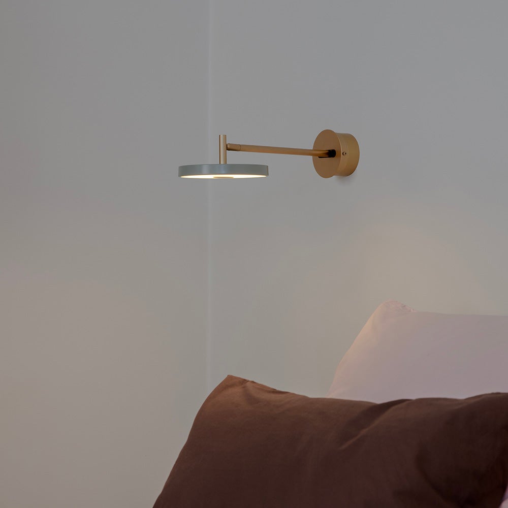 Asteria Wall Long Lamp Ø15 cm Nuance Mist