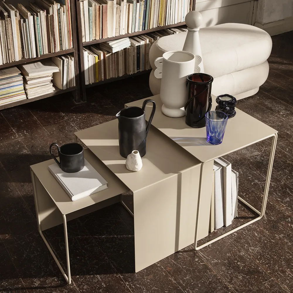 Cluster Tables - Set of 3 - Cashmere