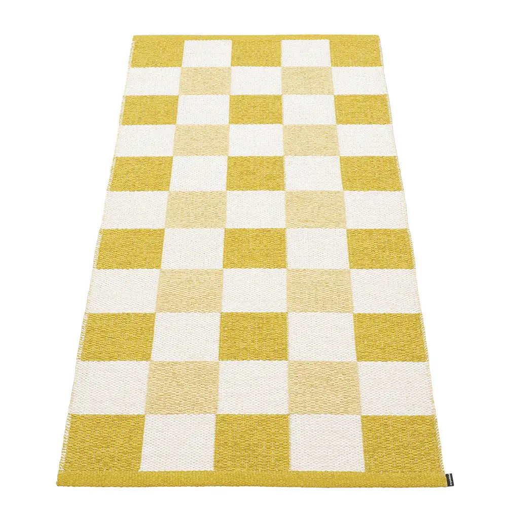 Pix Carpet 70x160 cm Mustard/Vanilla/Pale Yellow