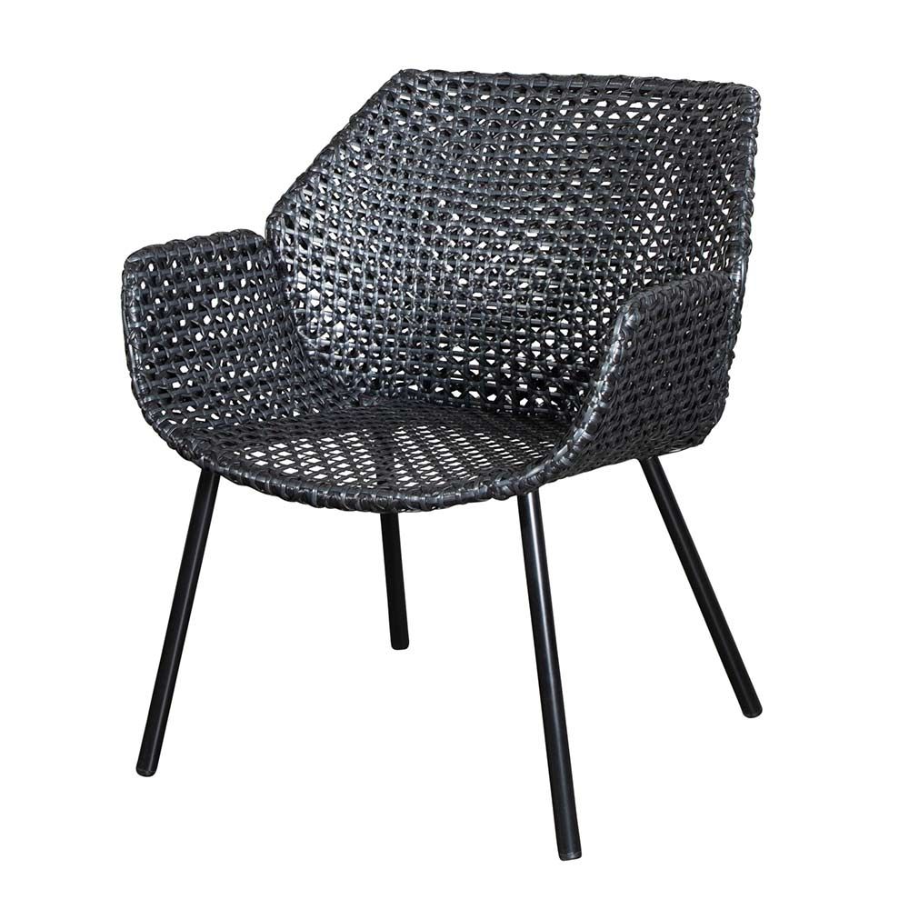 Vibe Lounge Armchair Black