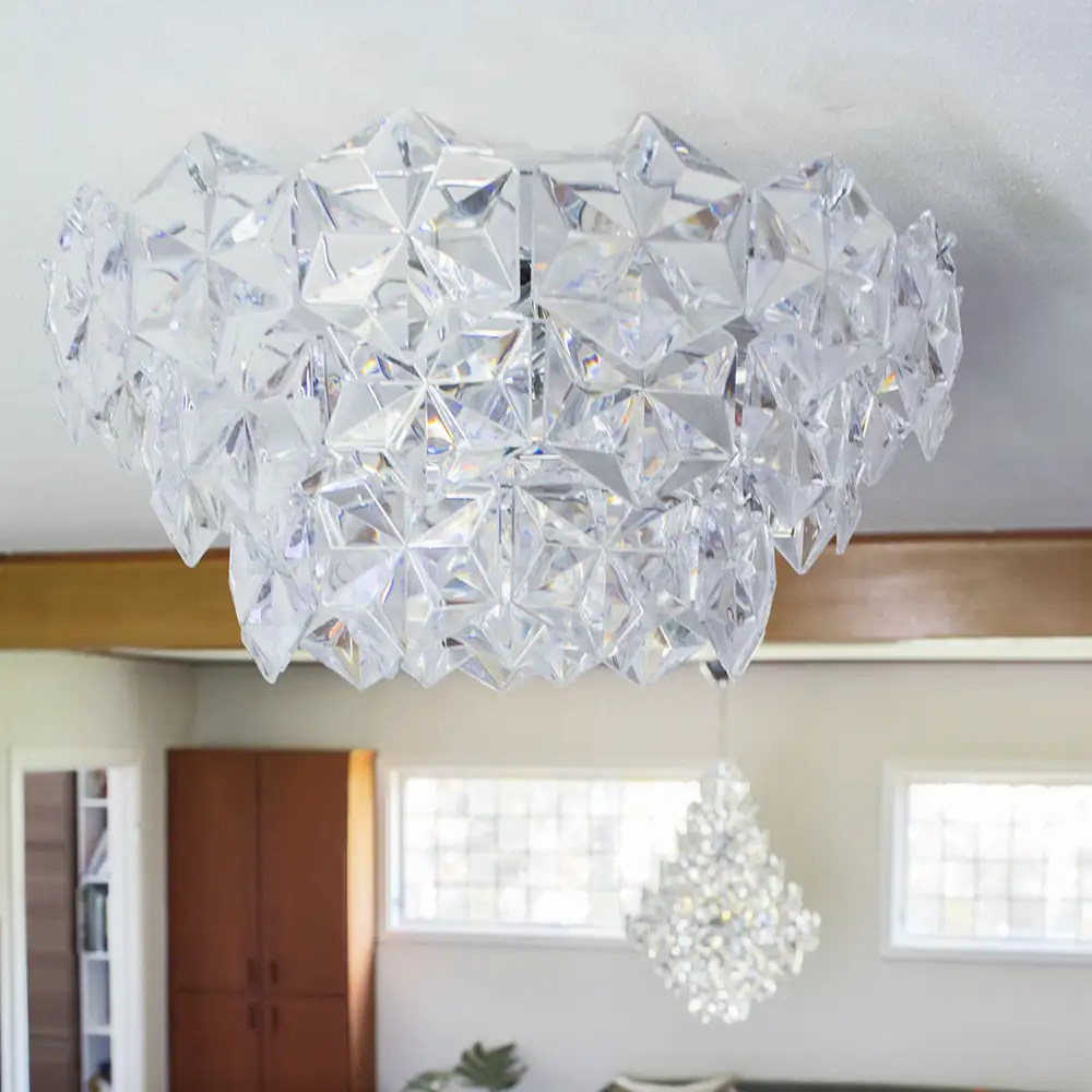 Monarque ceiling Ø50cm Clear