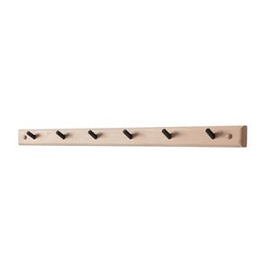 Cora Hook strip 80 cm White oiled Oak