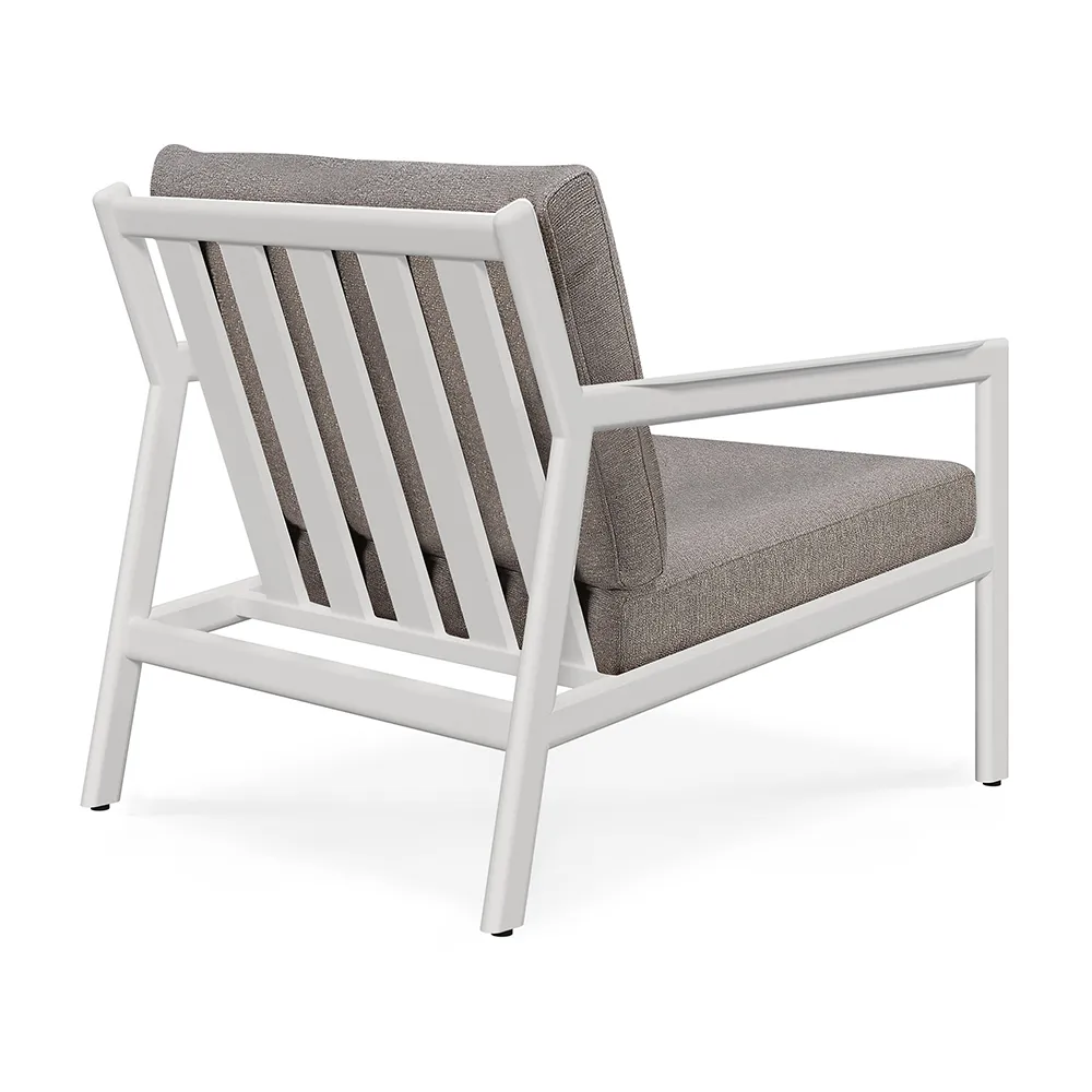 Jack Lounge Chair White/Mocha 