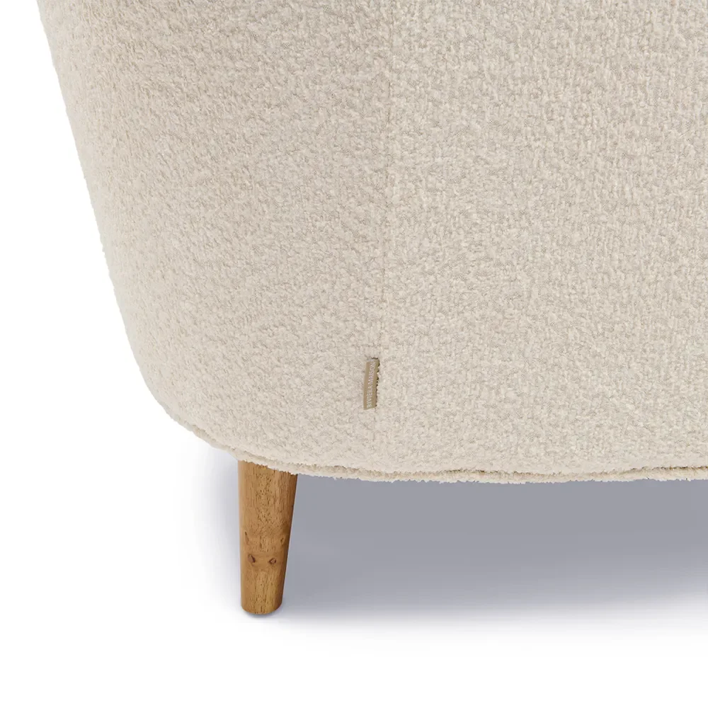 Armchair Rue Royale Ivory White