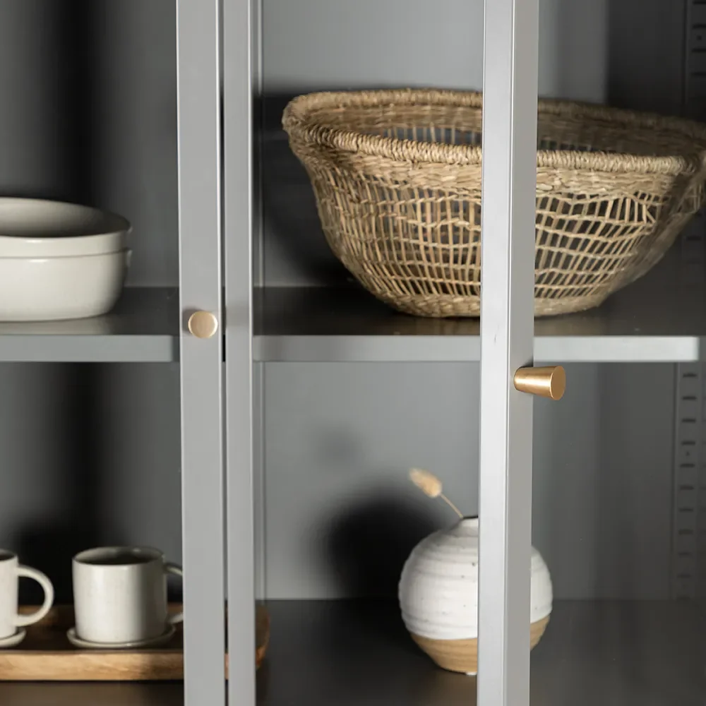 Bakal Display Cabinet Light grey