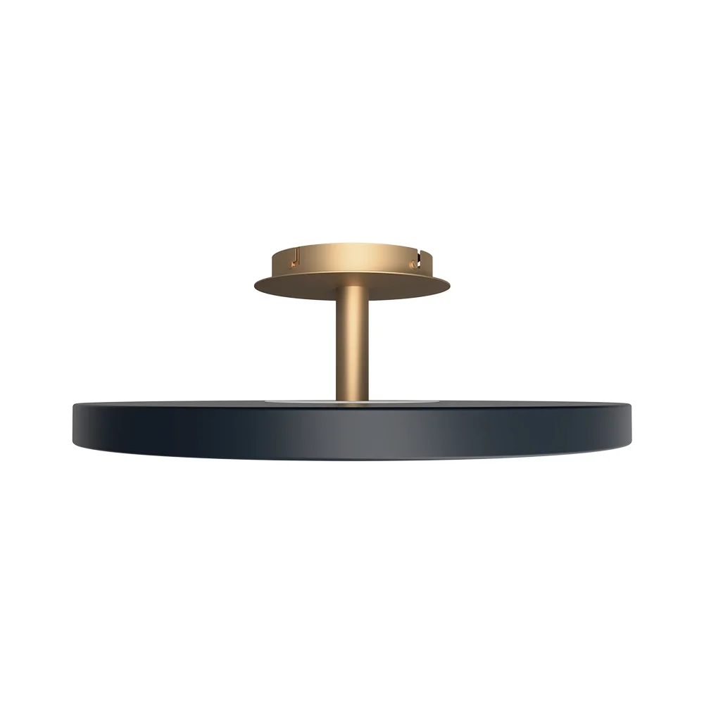 Asteria Up Ceiling lamp L Ø60 cm  Anthracite Grey