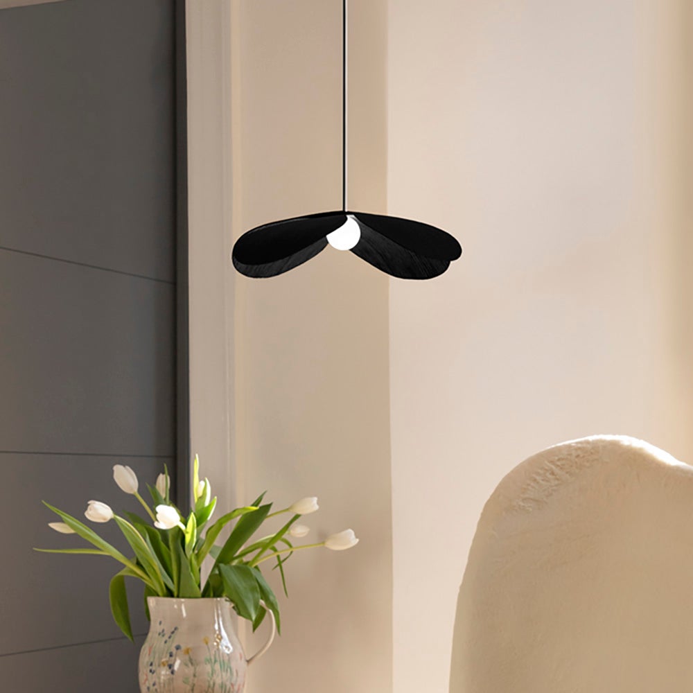 Forget Me Not Lampshade Ø28 cm Black Oak