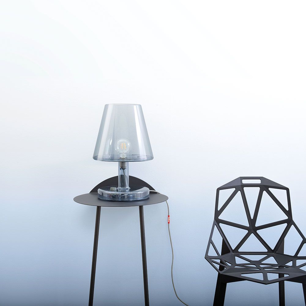 Trans-parents table lamp transparent