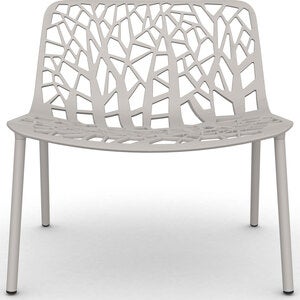 Forest lounge chair Powder Grey