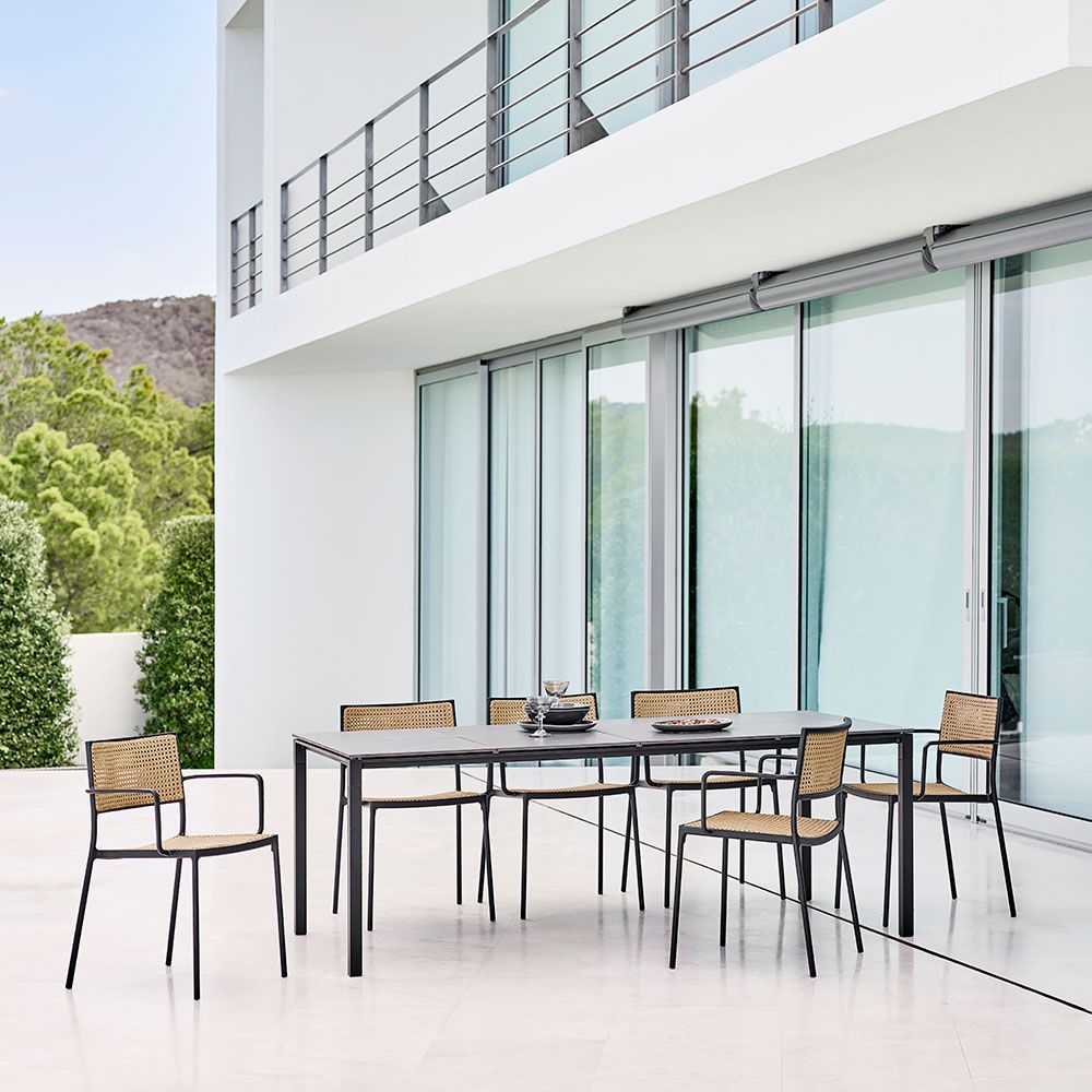 Less Stackable chair French Braid