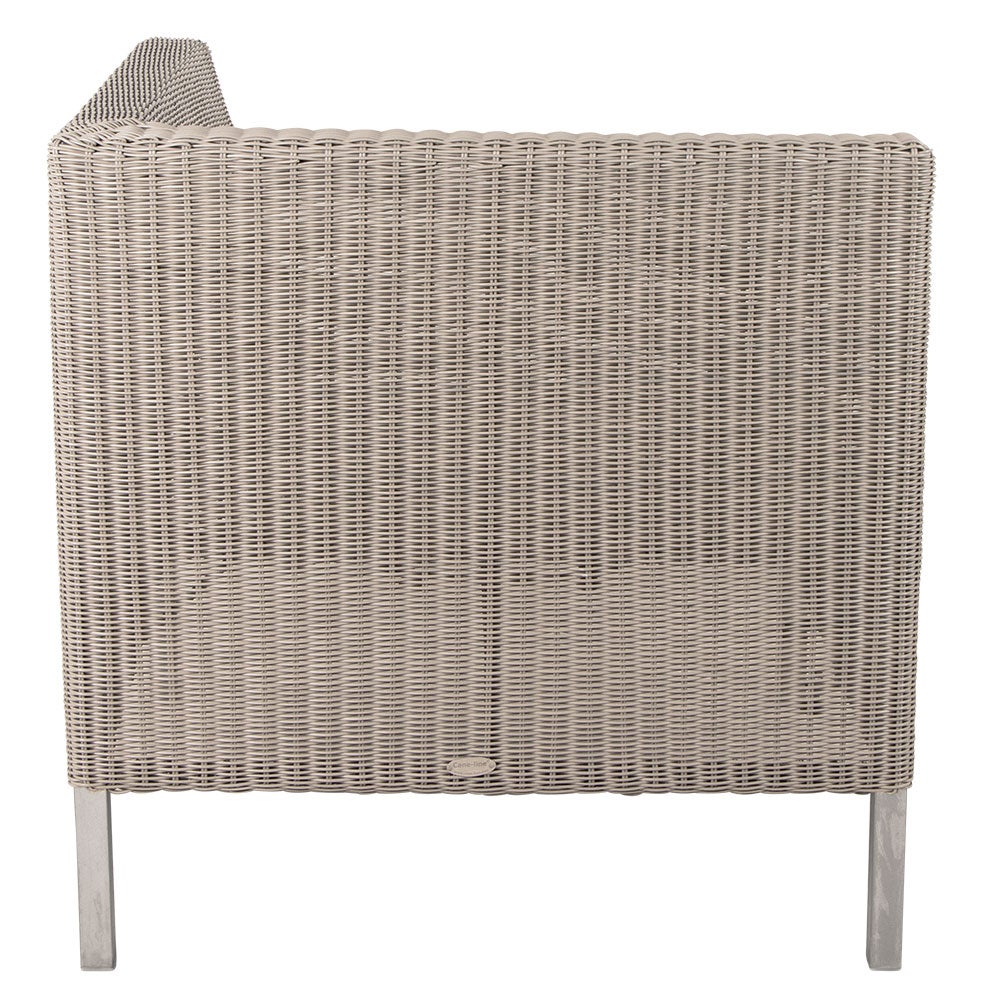 Connect Corner Module High Taupe Artificial Rosewood