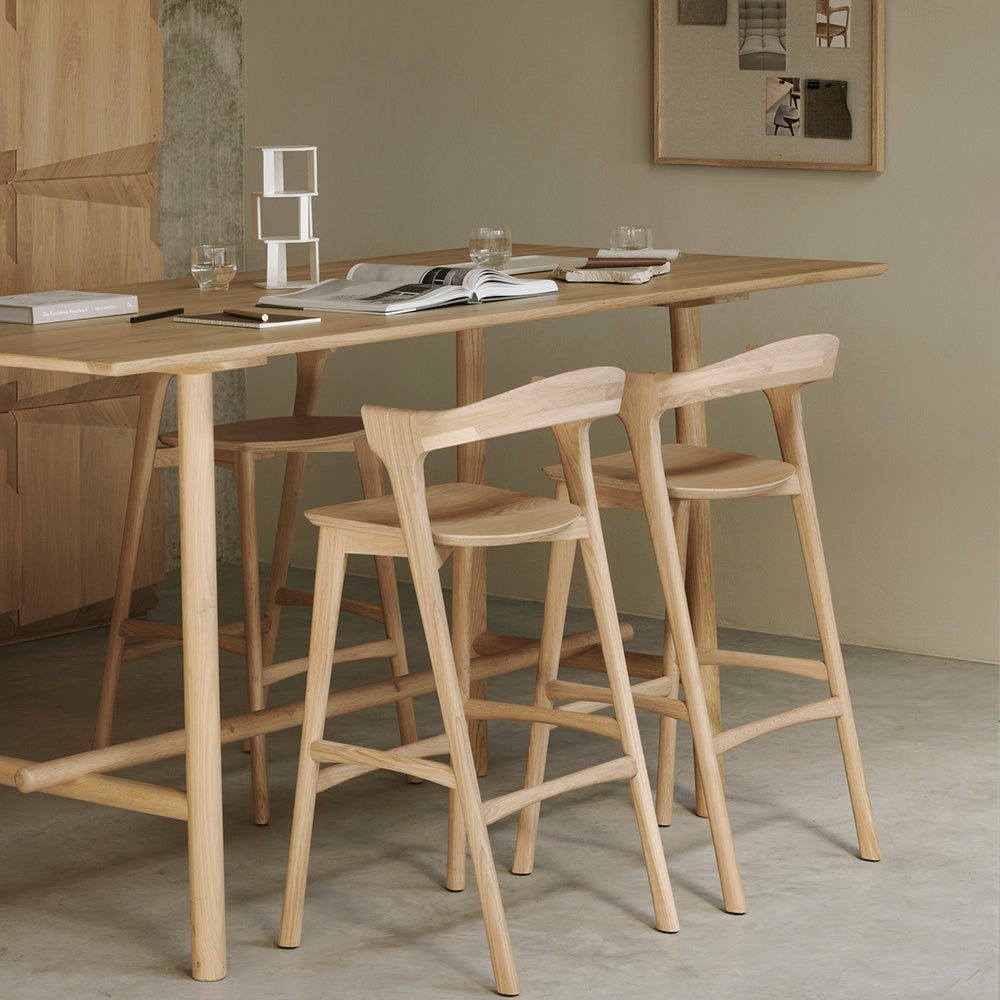 Bok Bar Stool Lacquered Oak