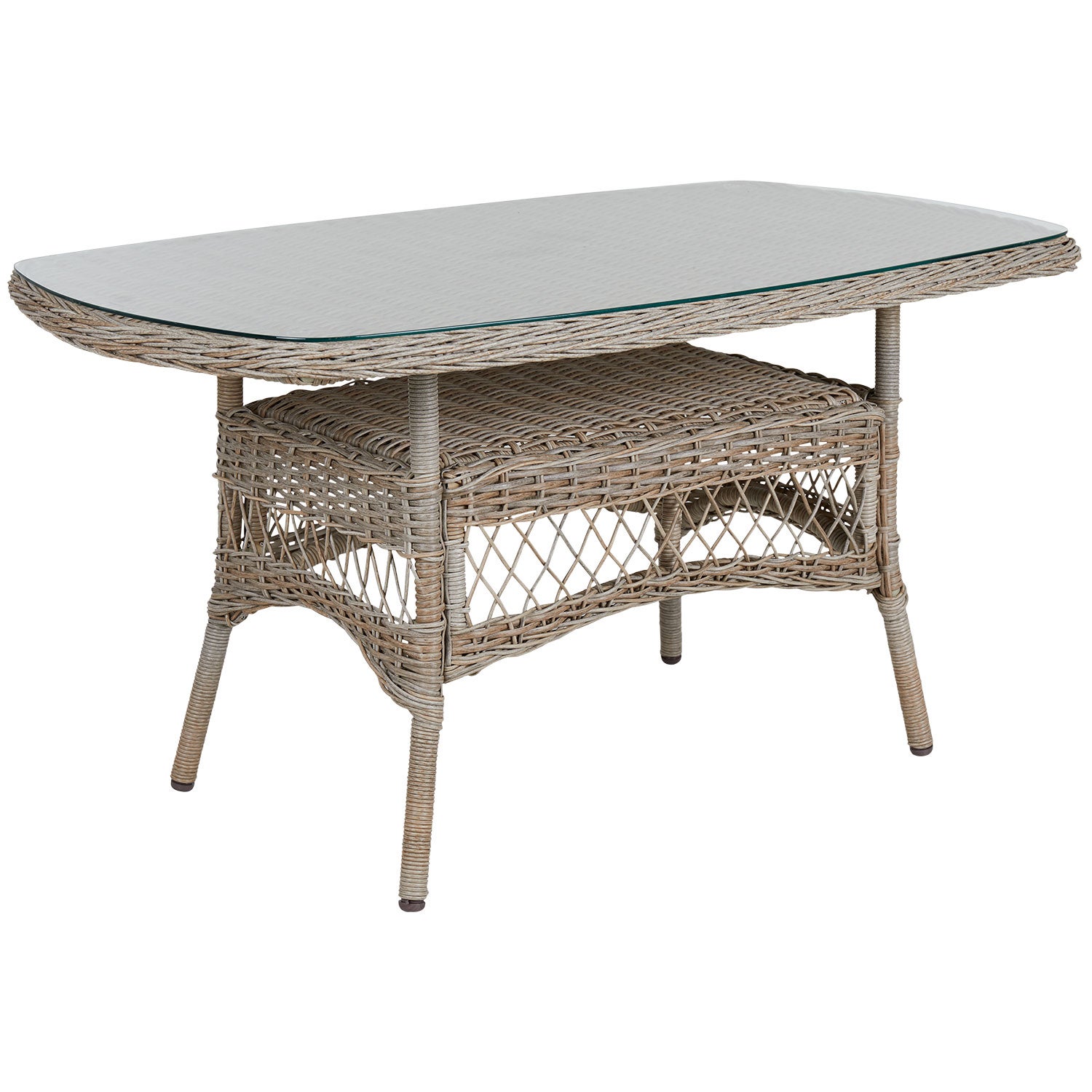 Kamomill dining table 80x135 cm beige/beige 