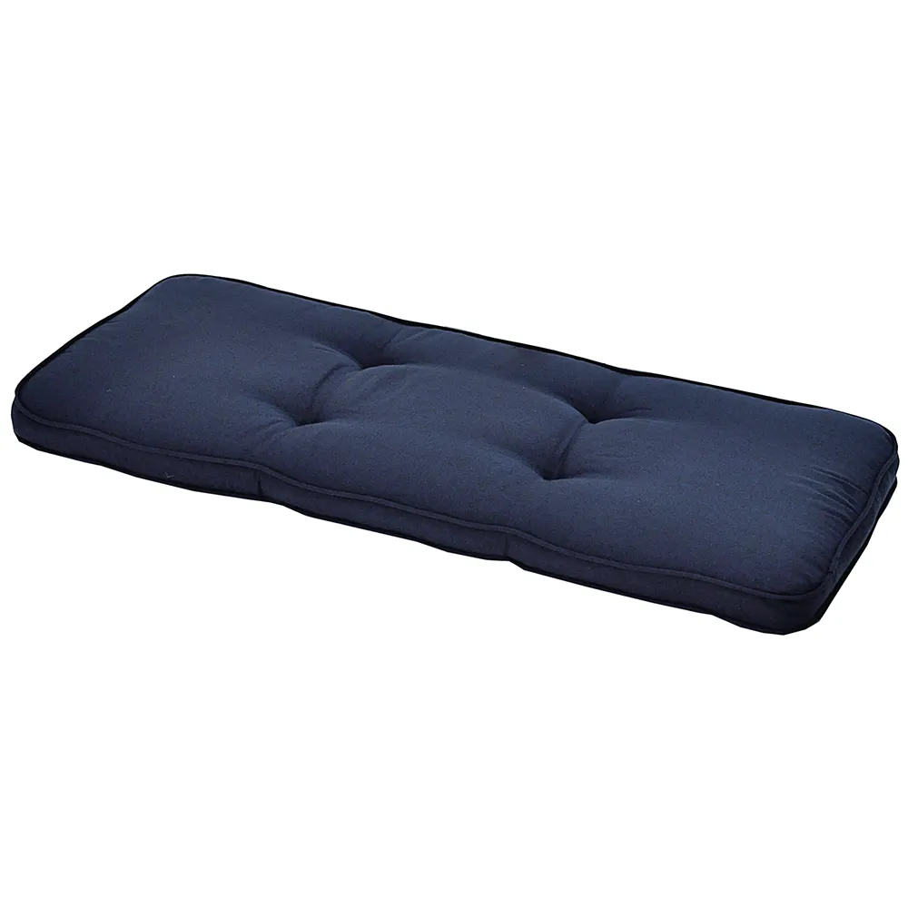 Blue structure bench cushion 120 Cm Canyon