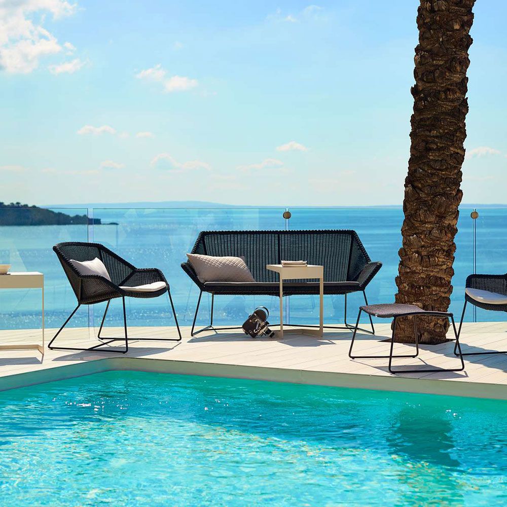Breeze Lounge Group Black